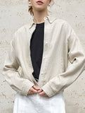 100% Linen Cropped Lapel Jacket_CWOCAL01778