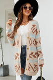 Women Bohemian Western Aztec Pattern Cardigan_Cwocal0289
