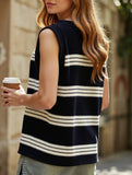 Cardigan with embroidery vest
