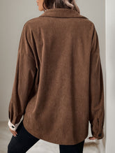 Splice color blocking thin coat