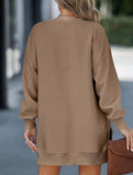 Side Zip Patchwork Pullover Sweatshirt_CWOCO00656