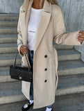 Button Front Slit Wool Coat_CWOCO00657