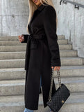 Button Front Slit Wool Coat_CWOCO00657