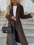 Button Front Slit Wool Coat_CWOCO00657