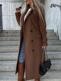 Button Front Slit Wool Coat_CWOCO00657
