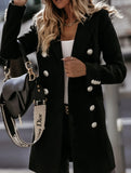 Double Breasted Blazer Wool Coat_CWOCO00660