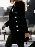 Double Breasted Blazer Wool Coat_CWOCO00660