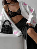 Heart Embroidery Loose Knit Cardigan for Women_CWOCO00753