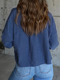 Short casual ribbed single-breasted coat for women_CWOCO00783