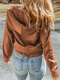 Solid color hoodie