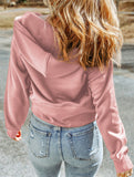 Solid color hoodie