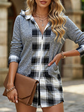 Casual hooded long-sleeved loose zipper cardigan