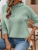 Loose outerwear hooded sweatshirt