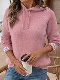 Loose outerwear hooded sweatshirt