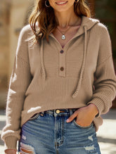 Autumn and winter hooded long-sleeved sweatshirt