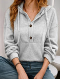 Autumn and winter hooded long-sleeved sweatshirt