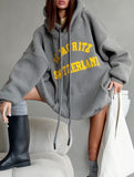 Lazy style loose hooded sweatshirt_CWOHOL00780