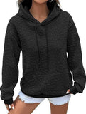 Textured Hooded Long Sleeve Sweatshirt_CWOHOL00811