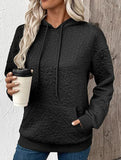 Textured Hooded Long Sleeve Sweatshirt_CWOHOL00811