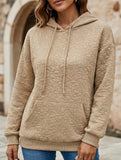 Textured Hooded Long Sleeve Sweatshirt_CWOHOL00811