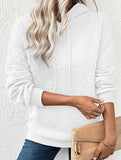 Textured Hooded Long Sleeve Sweatshirt_CWOHOL00811