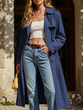 Popular solid color long-sleeved jacket
