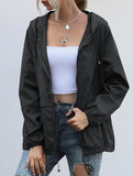 Outdoor hiking raincoat jacket