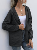 Outdoor hiking raincoat jacket