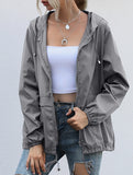 Outdoor hiking raincoat jacket