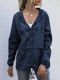 Outdoor hiking raincoat jacket