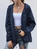 Outdoor hiking raincoat jacket