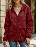 Outdoor hiking raincoat jacket