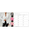 Casual button-down blazer