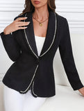 Retro high-end luxury suit jacket