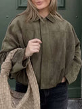 Vintage punk suede jacket