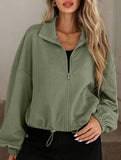 women's loose baseball jacket