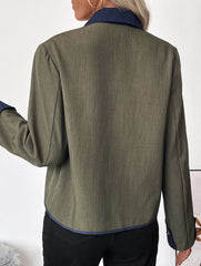 Retro patchwork Chanel-style jacket