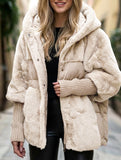 Loose-fitting new patchwork down cotton coat