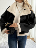 Warm and comfortable long-sleeved jacket