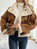 Warm and comfortable long-sleeved jacket
