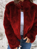 High-neck zip-up casual top/jacket_CWOJA01626