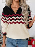 Christmas atmosphere pullover sweater