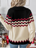 Christmas atmosphere pullover sweater