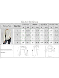 Color-blocked loose long-sleeved sweater