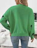 Fashionable new style pullover bow sweater