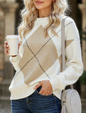 Casual loose long-sleeved sweater