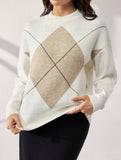 Casual loose long-sleeved sweater