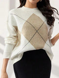 Casual loose long-sleeved sweater