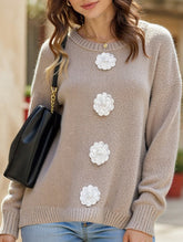 casual bottoming shirt pullover sweater