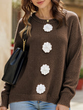 casual bottoming shirt pullover sweater